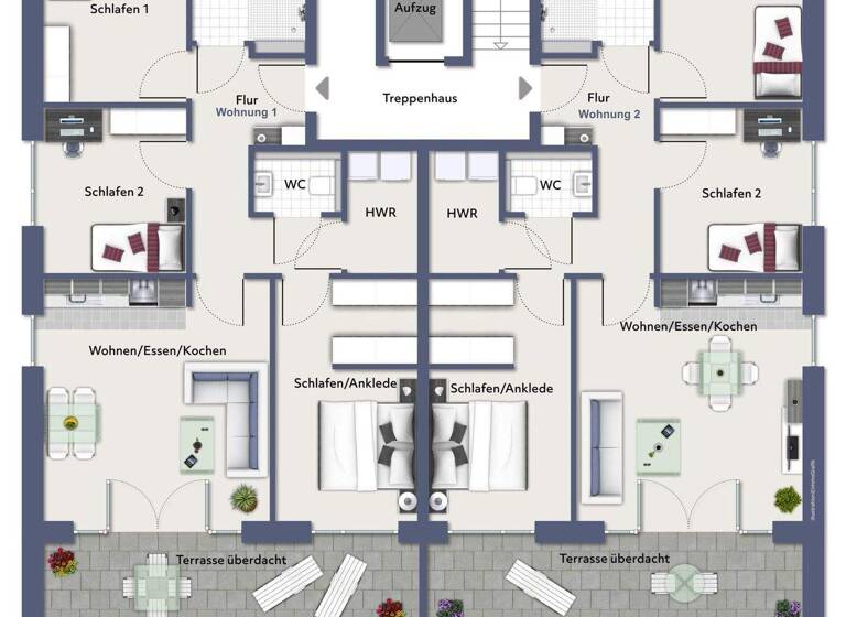 Wohnung zur Miete 1.150 € 4 Zimmer 95,8 m² EG frei ab 01.05.2026 Stadt Ibbenbüren 49477