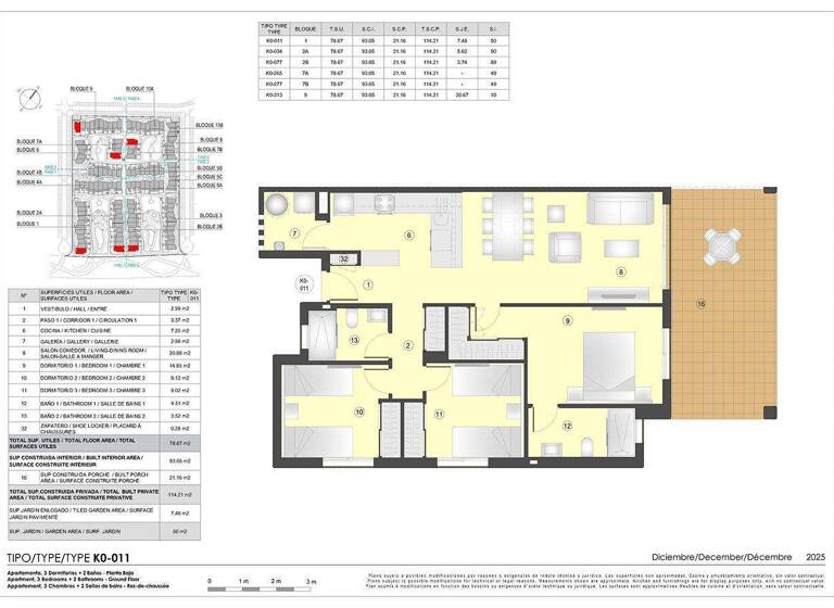 Wohnung zum Kauf - Erstbezug provisionsfrei 229.000 € 4 Zimmer 114 m² San Juan de los Terreros 04648