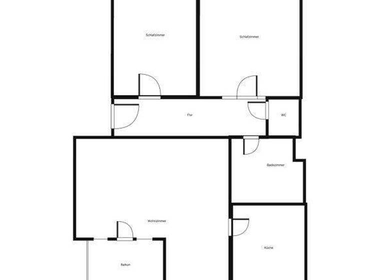 Wohnung zur Miete nur mit Wohnberechtigungsschein 770 € 3 Zimmer 71,6 m² frei ab 09.04.2026 Schlesier Str. 68 Durlach Karlsruhe 76227