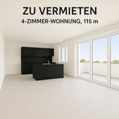 Wohnung zur Miete 1.750 € 4 Zimmer 115 m² Geschoss 1/1 frei ab 01.10.2025 Klein-Krotzenburg Hainburg 63512