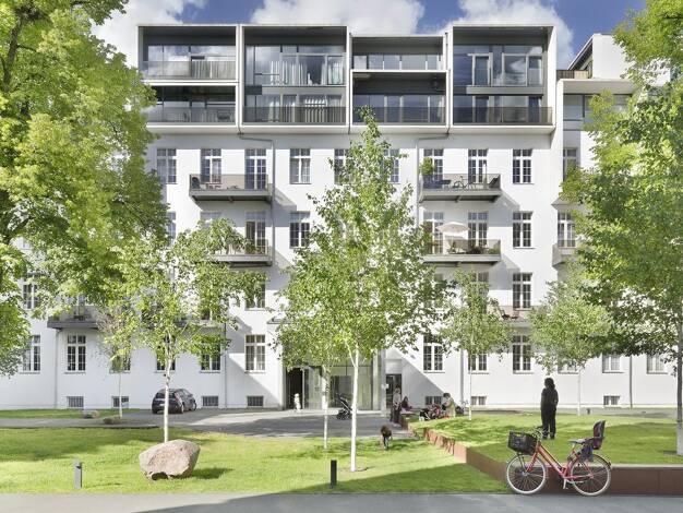 Wohnung zur Miete 1.369 € 2 Zimmer 55,3 m² 1. Geschoss Danziger Straße 73 Prenzlauer Berg Pankow 10405