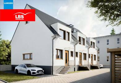 Reihenmittelhaus zum Kauf - Neubau 612.300 € 4,5 Zimmer 107,3 m² 158 m² Grundstück frei ab 31.12.2025 Bischofsheim Maintal 63477