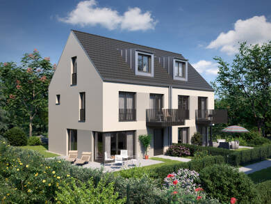 Doppelhaushälfte zum Kauf - Erstbezug provisionsfrei 1.399.000 € 5 Zimmer 153 m² 300 m² Grundstück Aubing-Lochhausen-Langwied München / Lochhausen 81249
