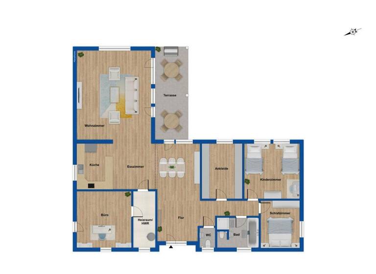 Bungalow zum Kauf 399.000 € 5 Zimmer 157,8 m² 1.601 m² Grundstück Ochtmissen Lüneburg 21339