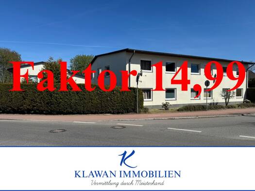 Wohnung zum Kauf provisionsfrei als Kapitalanlage geeignet 202.999 € 3 Zimmer 97,1 m² Hauptstraße 39 Todendorf 22965