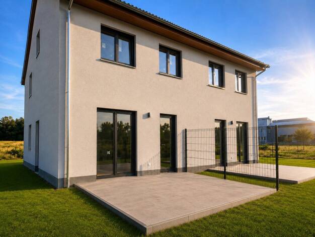 Doppelhaushälfte zur Miete - Erstbezug 2.390 € 5 Zimmer 145,3 m² 250 m² Grundstück Hugoring 2 Ludwigsfelde Ludwigsfelde 14974