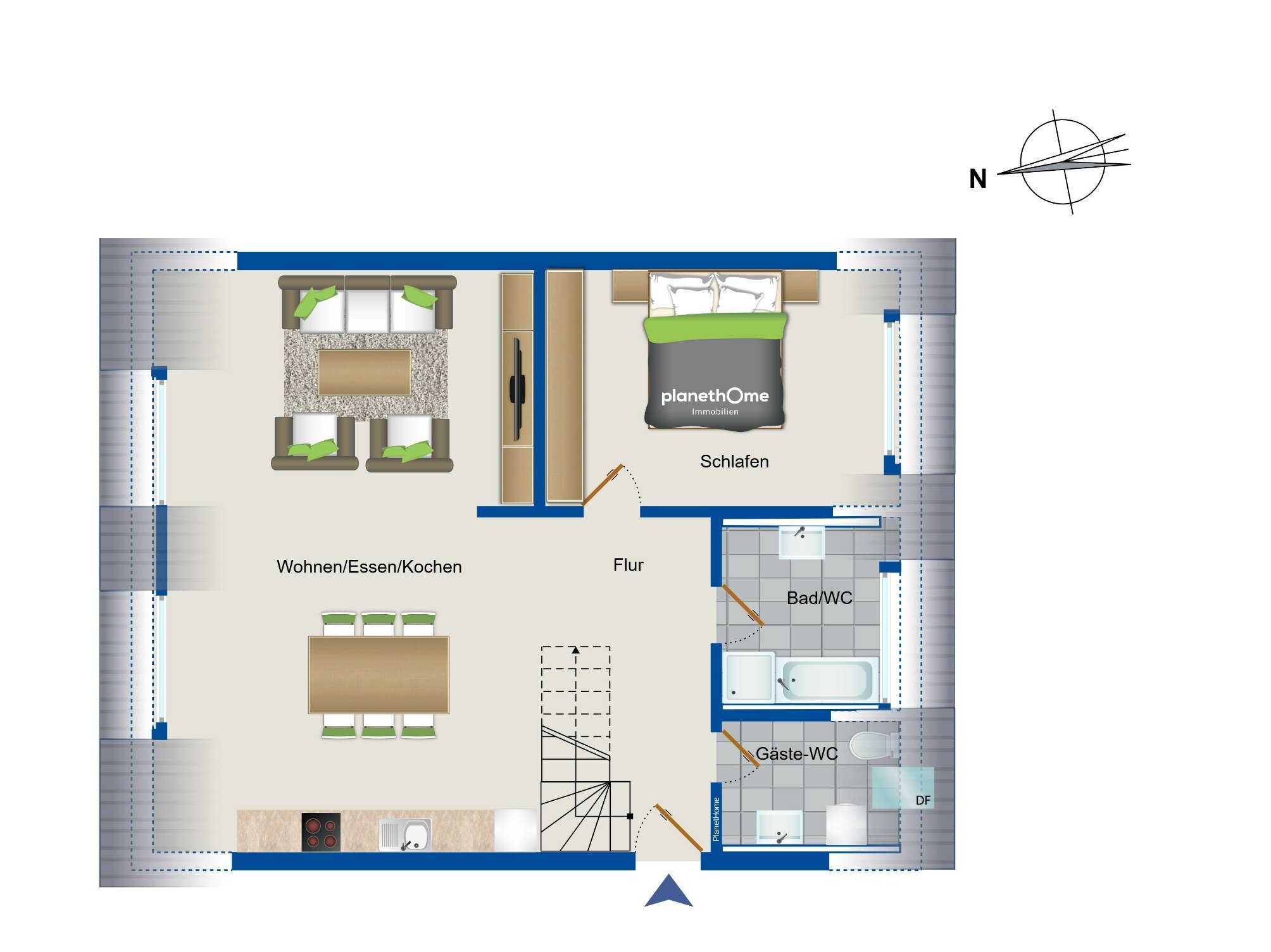 Maisonette zum Kauf 379.000 € 3,5 Zimmer 122,4 m²<br/>Wohnfläche Mühlhausen Mühlhausen 69242