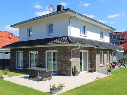 Einfamilienhaus zum Kauf 444.600 € 5 Zimmer 124 m² 573,5 m² Grundstück Norderschweiburg Jade 26349