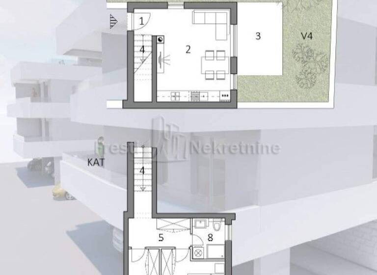 Wohnung zum Kauf 280.000 € 4 Zimmer 78 m² Zadar