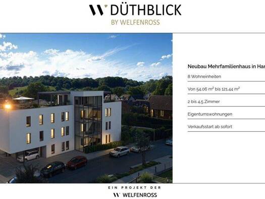 Penthouse zum Kauf - Erstbezug 595.000 € 4 Zimmer 108 m² 3. Geschoss Alte Heerstraße 94 Rohrsen Hameln / Rohrsen 31789