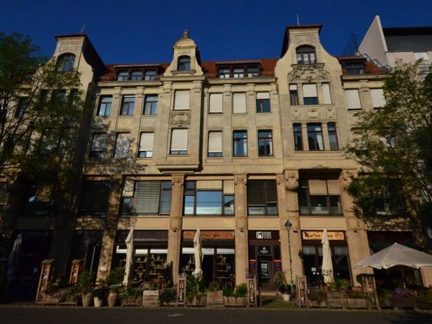 Wohnung zur Miete 1.298 € 3 Zimmer 124,8 m² 2. Geschoss Gottschedstraße 4 Zentrum-West Leipzig 04109