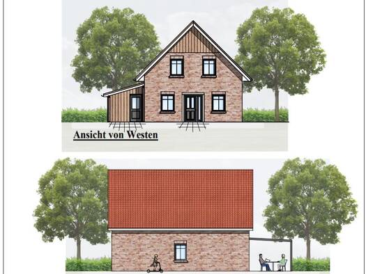 Einfamilienhaus zur Miete 1.300 € 5 Zimmer 130 m² frei ab 01.01.2027 Dwergte Molbergen 49696