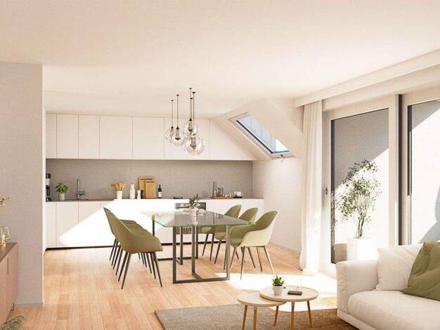 Wohnung zum Kauf - Neubau provisionsfrei 589.000 € 3 Zimmer 81,1 m² 2. Geschoss Uhlandstraße 10 Gärtringen 71116