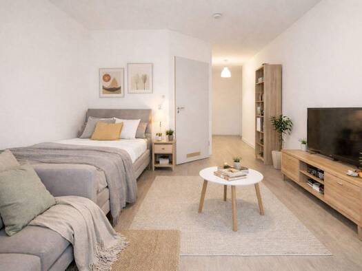 Studio zur Miete 580 € 1 Zimmer 32 m² Innenstadt Erlangen 91052
