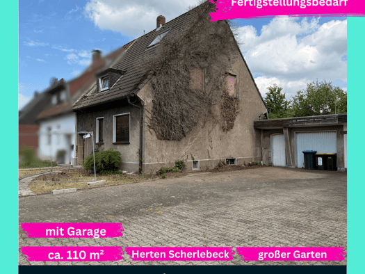 Doppelhaushälfte zum Kauf 6 Zimmer 110 m² 775 m² Grundstück Scherlebeck Herten 45701