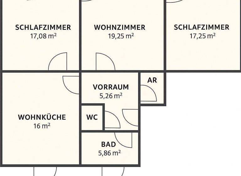 Wohnung zum Kauf 250.000 € 3,5 Zimmer 84 m² EG frei ab 01.03.2026 Friedhofallee Deutsch-Wagram 2232