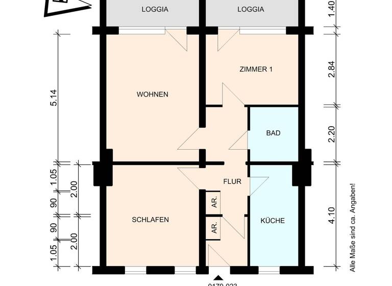 Wohnung zur Miete 516 € 3 Zimmer 71,6 m² 3. Geschoss frei ab 01.05.2026 Am Schüsselteich 1 Lauenburg 21481