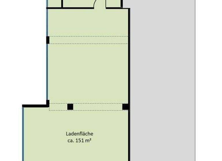 Ladenfläche zur Miete 16,50 € 151 m² Verkaufsfläche Innenstadt Rosenheim 83022