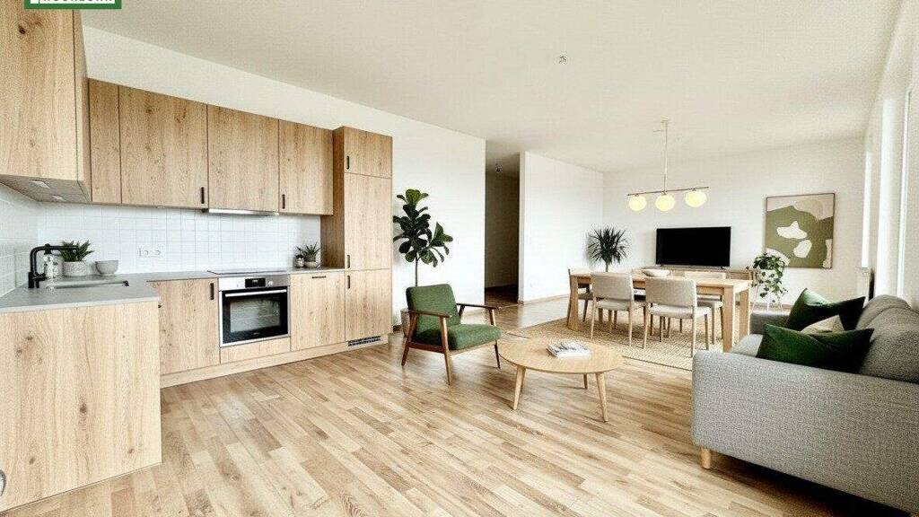 Wohnung zur Miete 558 € 3 Zimmer 74,2 m² 4. Geschoss Eggenberger Gürtel 52b Gries Graz 8020