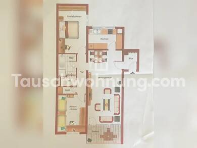 Wohnung zur Miete Tauschwohnung 850 € 3,5 Zimmer 84 m² 5. Geschoss Kornwestheim Kornwestheim 70806