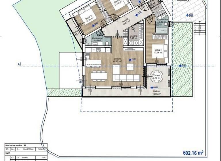 Wohnung zum Kauf 730.000 € 4 Zimmer 134 m² 1. Geschoss Krk 51500