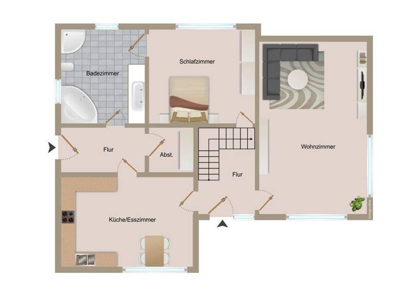 Einfamilienhaus zum Kauf 249.000 € 5 Zimmer 125 m² 1.414 m² Grundstück Holtland-Nücke Holtland 26835