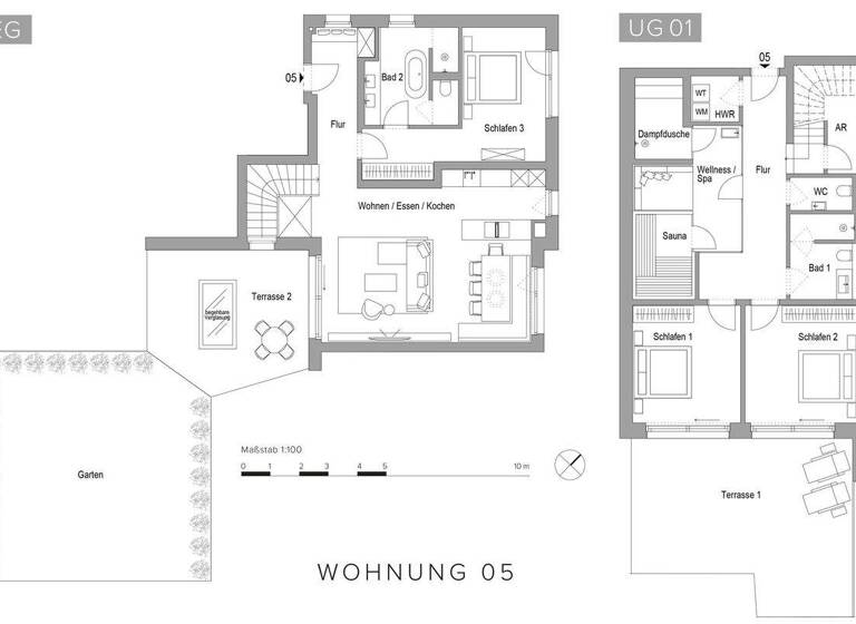 Maisonette zum Kauf - Erstbezug provisionsfrei 4.995.000 € 5 Zimmer 164 m² EG Kitzbühel 6370