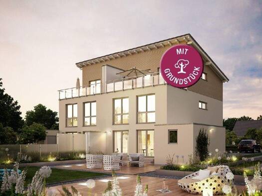 Doppelhaushälfte zum Kauf provisionsfrei 1.026.900 € 4 Zimmer 170 m² 405 m² Grundstück Gruna Dresden 01309