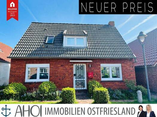 Einfamilienhaus zum Kauf 79.000 € 3 Zimmer 66,7 m² 119 m² Grundstück Freepsum Krummhörn / Freepsum 26736