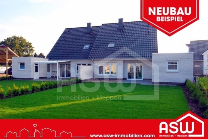 Doppelhaushälfte zum Kauf provisionsfrei 415.000 € 4 Zimmer 115,6 m²<br/>Wohnfläche 355 m²<br/>Grundstück Altstadt Meppen 49716