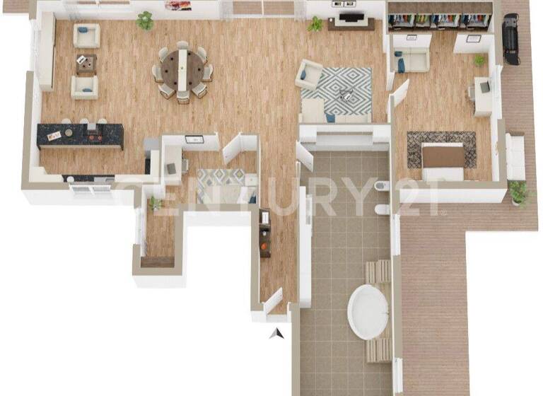 Penthouse zum Kauf 2.450.000 € 7 Zimmer 367 m² 3. Geschoss Börgerende 18211