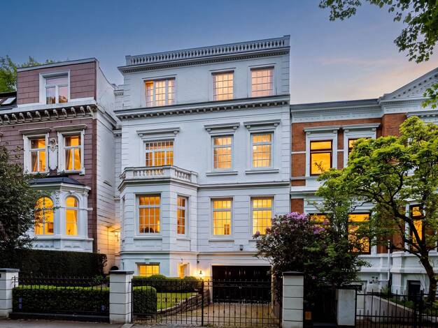 Stadthaus zum Kauf 5.980.000 € 12 Zimmer 345 m² 508 m² Grundstück Winterhude Hamburg 22301