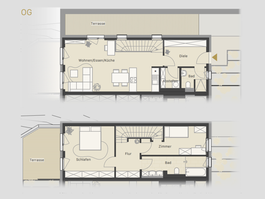 Maisonette zur Miete - Erstbezug 1.420 € 3 Zimmer 105 m² 1. Geschoss frei ab sofort Leopoldstraße 65 Coburg 96450