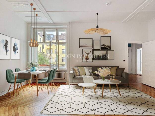 Wohnung zum Kauf 547.000 € 3 Zimmer 101,3 m² 2. Geschoss Philippistr. 3 Charlottenburg Berlin 14059