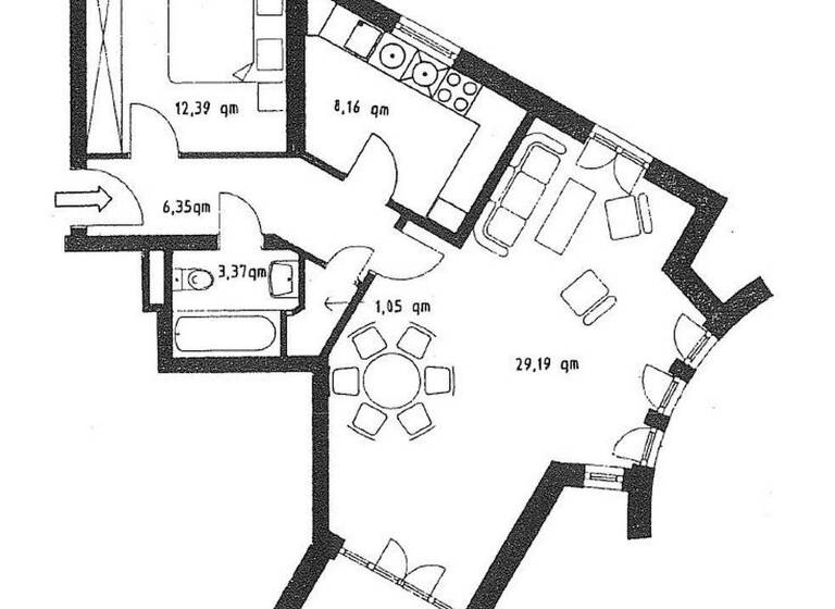 Wohnung zum Kauf provisionsfrei 208.000 € 2 Zimmer 62,5 m²<br/>Wohnfläche 1.<br/>Geschoss Dr.-Kron-Weg 2 Nauen Nauen 14641