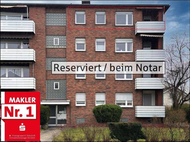 Wohnung zum Kauf 149.000 € 3,5 Zimmer 64,1 m² 3. Geschoss Mark Hamm 59071