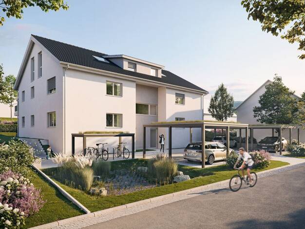 Wohnung zum Kauf - Erstbezug 496.000 € 3 Zimmer 88,9 m² EG frei ab 01.12.2027 Ohmenhausen Reutlingen 72770