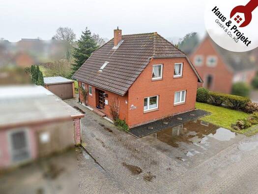 Einfamilienhaus zum Kauf 259.000 € 6 Zimmer 120 m² 596 m² Grundstück Westeraccum Dornum / Westeraccum 26553