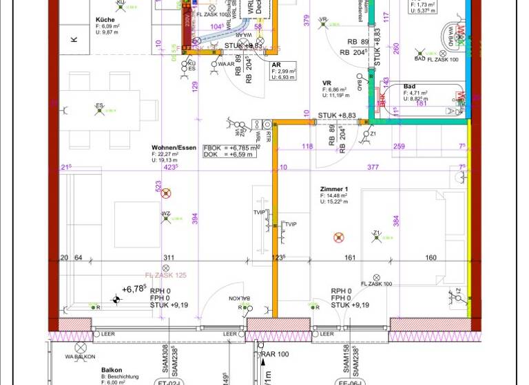 Wohnung zum Kauf - Erstbezug 237.779 € 2 Zimmer 59,1 m² 2. Geschoss Neustifter Straße 6 Kirchberg am Wagram 3470