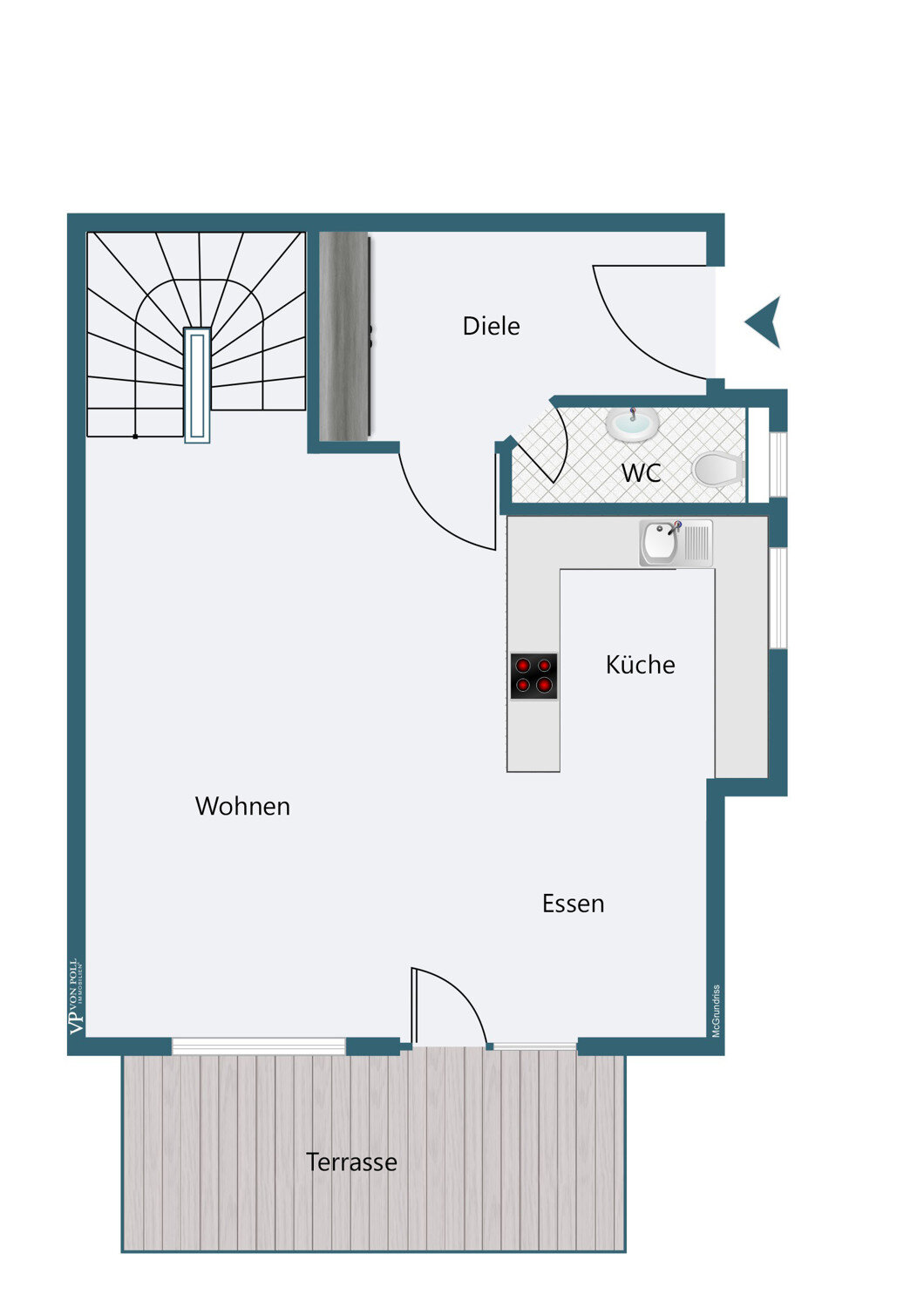 Reihenmittelhaus zum Kauf 545.000 € 4 Zimmer 100 m²<br/>Wohnfläche 260 m²<br/>Grundstück Essenbach Essenbach 84051