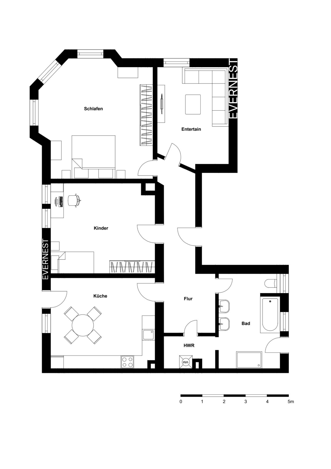 Wohnung zum Kauf 460.000 € 3 Zimmer 115 m²<br/>Wohnfläche 1.<br/>Geschoss Neckarstadt - Ost Mannheim 68167