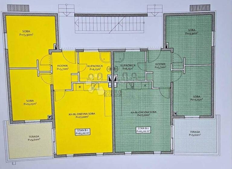 Wohnung zum Kauf 320.000 € 3 Zimmer 70 m² Pakostane