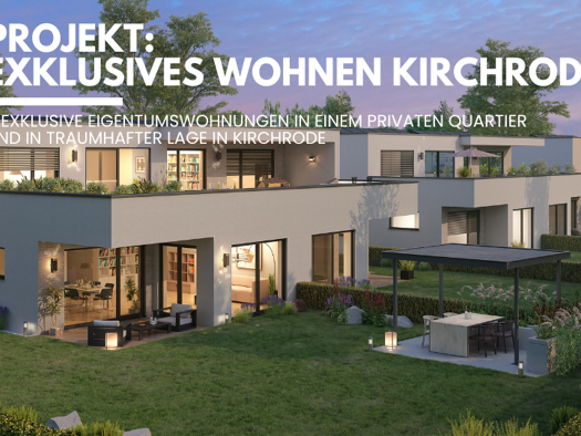 Terrassenwohnung zum Kauf provisionsfrei 695.000 € 4 Zimmer 97 m² frei ab 01.06.2028 Kirchrode Hannover 30559