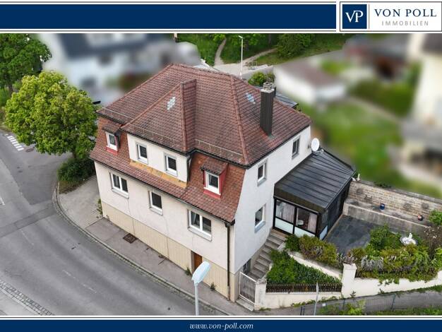 Mehrfamilienhaus zum Kauf 335.000 € 7 Zimmer 180 m² 289 m² Grundstück Ansbach Ansbach 91522