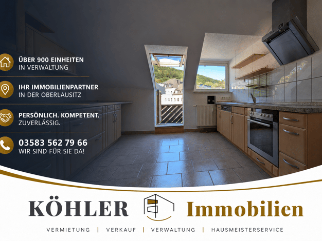 Wohnung zur Miete 440 € 3 Zimmer 74 m² 2. Geschoss Marie-Müller-Straße Aue 08280