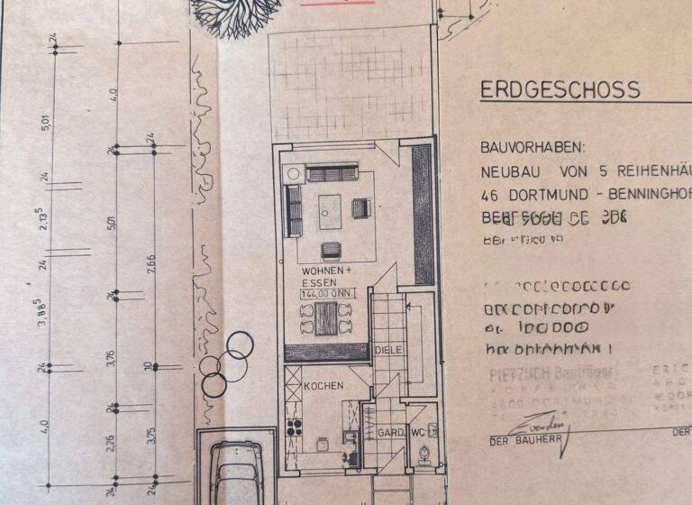 Reihenendhaus zum Kauf 440.000 € 5 Zimmer 152 m² 432 m² Grundstück frei ab sofort Benninghofen-Loh Dortmund 44267