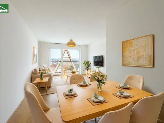 Wohnung zur Miete - Erstbezug 778 € 3 Zimmer 57,7 m² 10. Geschoss frei ab 01.05.2026 Kärntner Straße 1 Gries Graz 8020