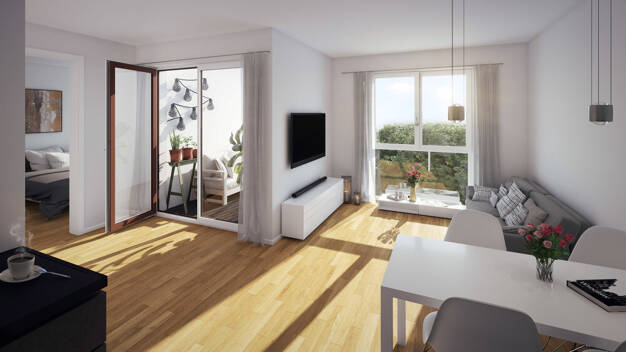 Wohnung zum Kauf - Neubau provisionsfrei 439.900 € 3 Zimmer 72,2 m² 1. Geschoss Königswinter Königswinter 53639
