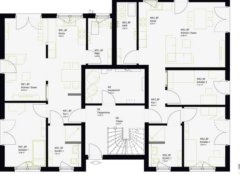 Mehrfamilienhaus zum Kauf provisionsfrei 794.000 € 9 Zimmer 293 m² 750 m² Grundstück Schöllnach 94508