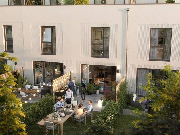 Stadthaus zum Kauf - Erstbezug provisionsfrei 845.000 € 5 Zimmer 179,3 m² 179,3 m² Grundstück St. Lorenz Süd Lübeck / Sankt Lorenz Süd 23558
